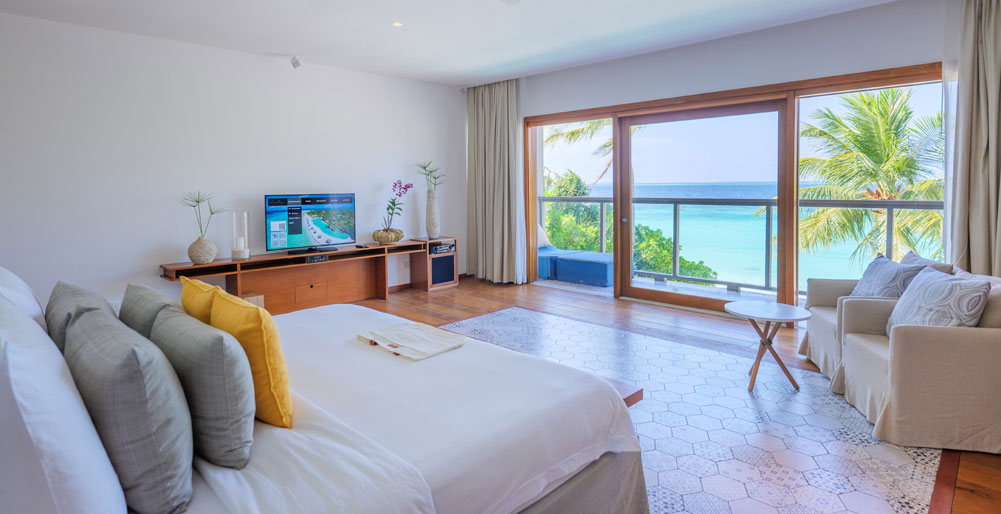 Amilla Beach Residences - 4 Bedroom - Bedroom with a view
